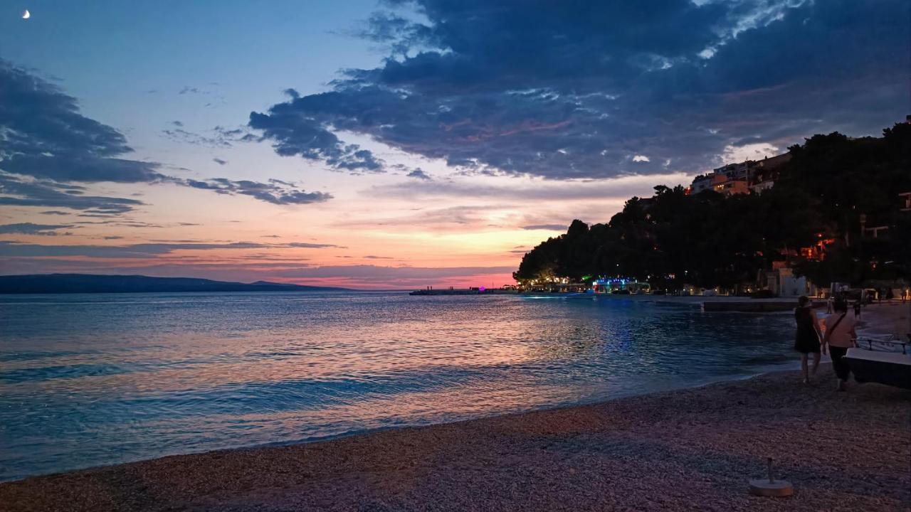 Villa Ruza 30M From The Beach Baška Voda Dış mekan fotoğraf