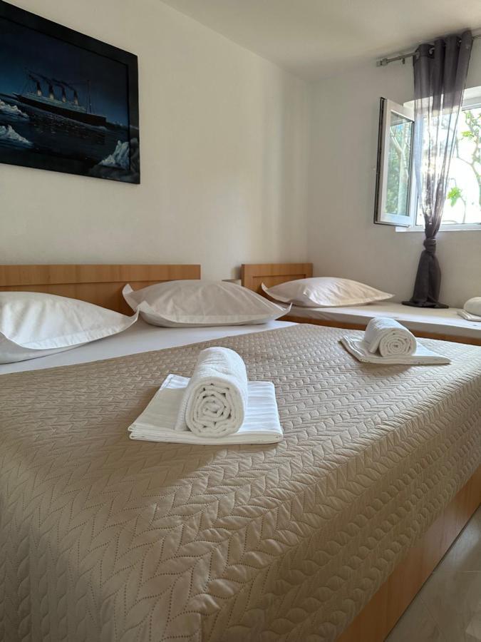 Villa Ruza 30M From The Beach Baška Voda Dış mekan fotoğraf