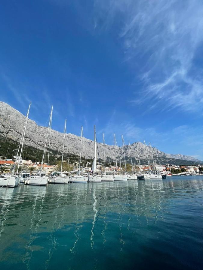 Villa Ruza 30M From The Beach Baška Voda Dış mekan fotoğraf
